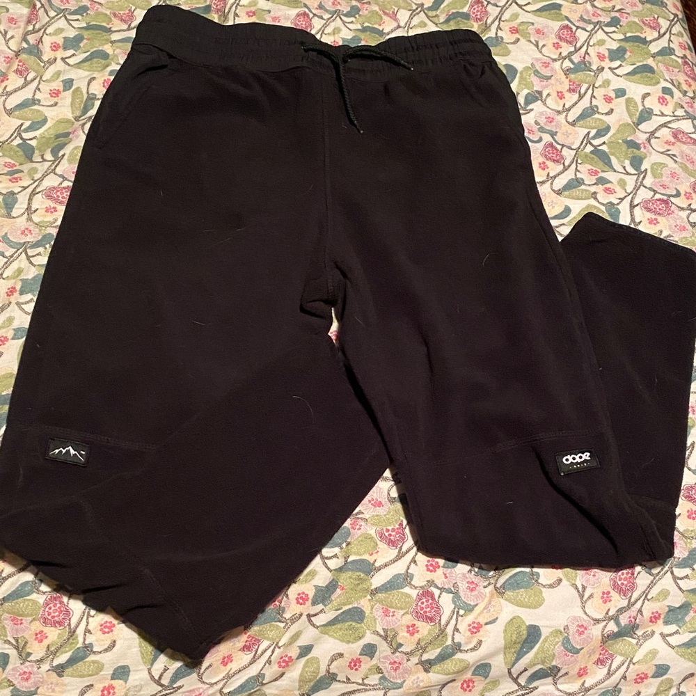 DOPE Black Sweatpants for Men